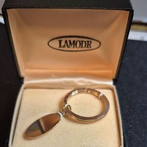 LaMode Gold Keychain